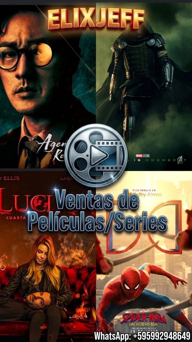 Ventas De Películas y Series,Mangas y Novelas,Libros, Manhwas contenidos háblanos por WhatsApp y hacemos la venta en Misiones, Paraguay