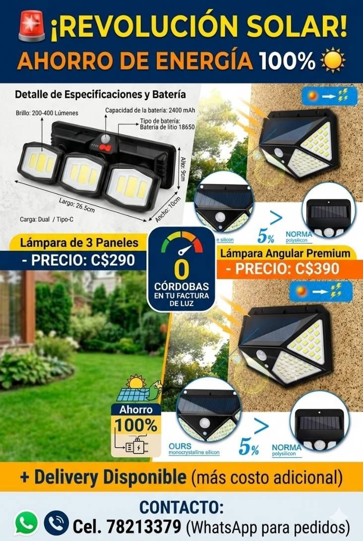 Camaras solares 100 ahorro de energía
