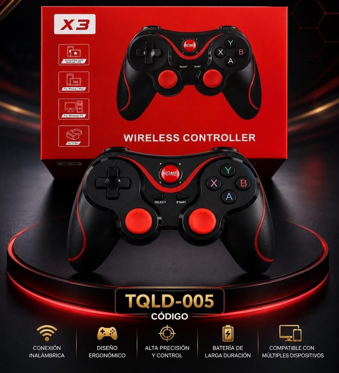 Control de video juego nuevo