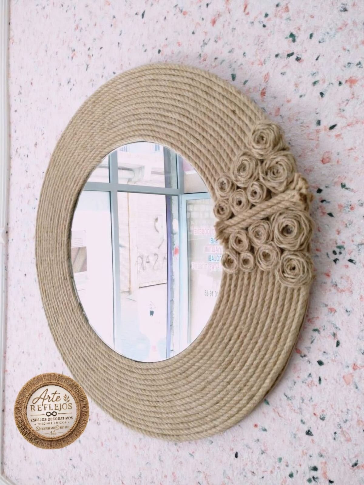 Espejos decorativos diseños rústico estilo BOHEMIO ❤️ - foto 4