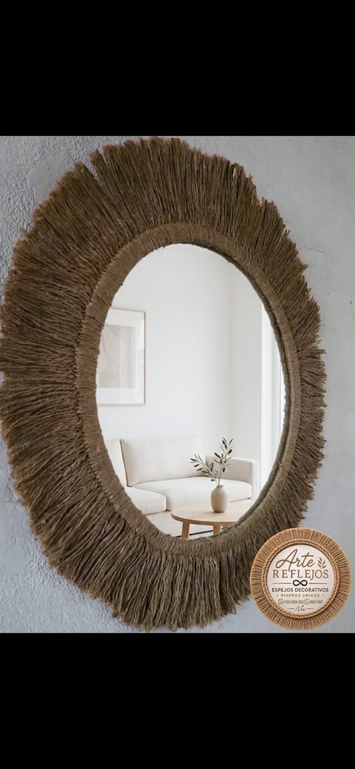 Espejos decorativos diseños rústico estilo BOHEMIO ❤️ - foto 5