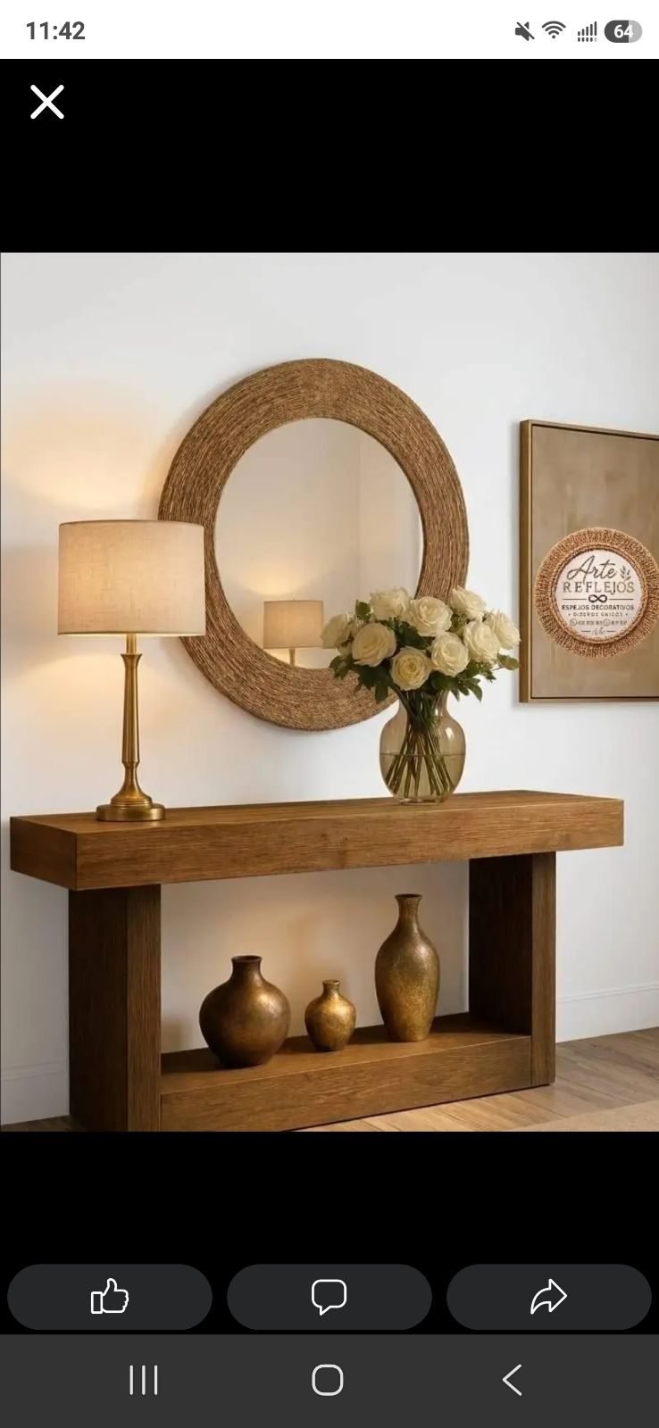Espejos decorativos diseños rústico estilo BOHEMIO ❤️ - foto 10