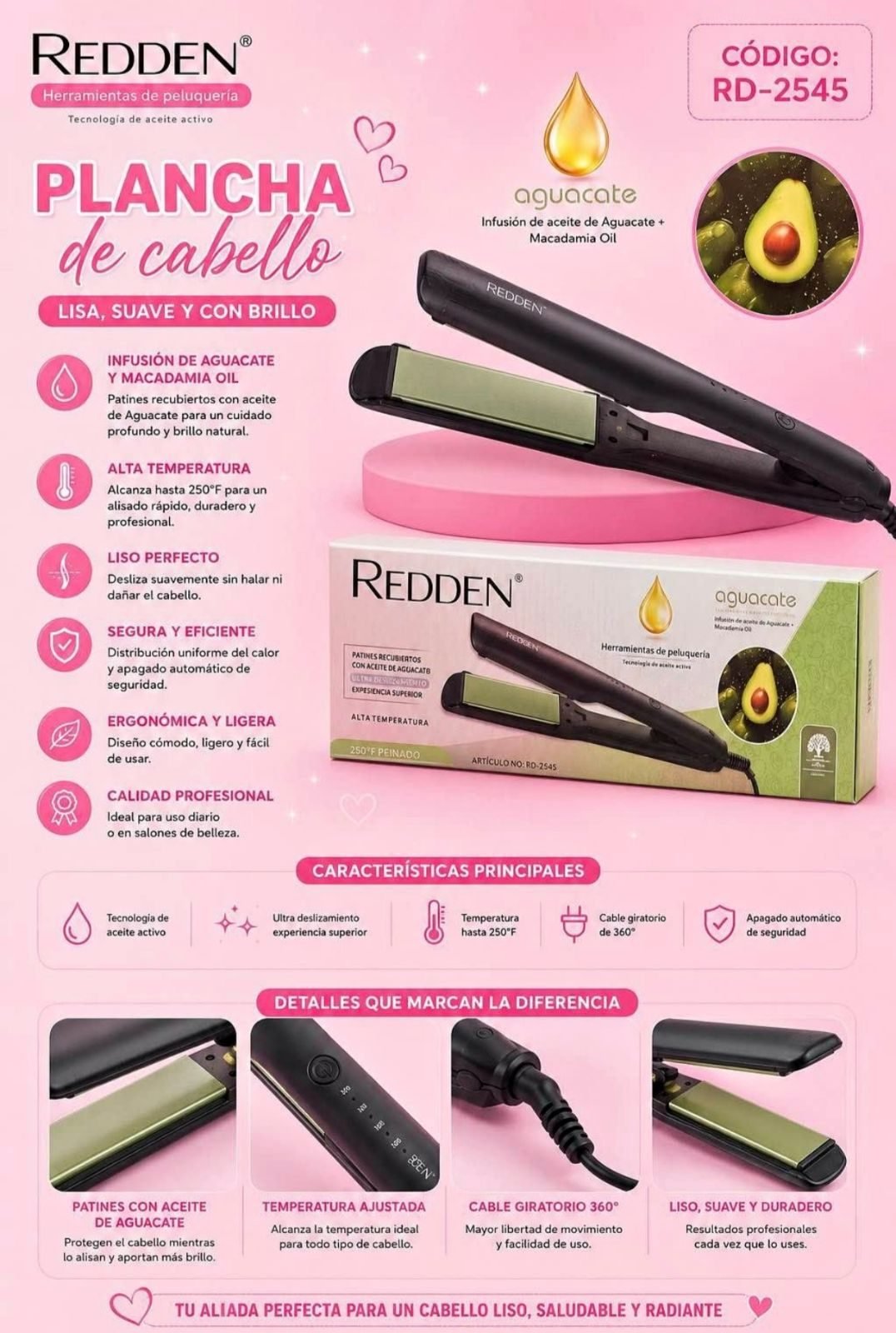 PLANCHAS DE CABELLO 🎀 NO SON ORIGINALES PERO SON BUENISIMAS 🎀💗