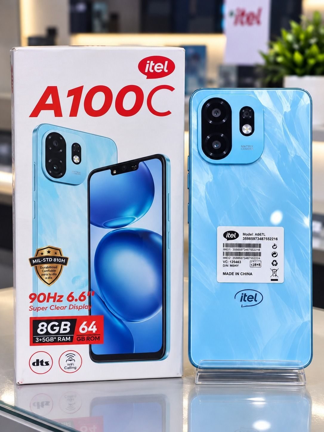 📱 ¿TU CELULAR YA ESTÁ LENTO? ¡CAMBIATE AL ITEL A100C! 🚀 BATERÍA DE 5000mAh Y PANTALLA 90Hz 🔥 - foto 2