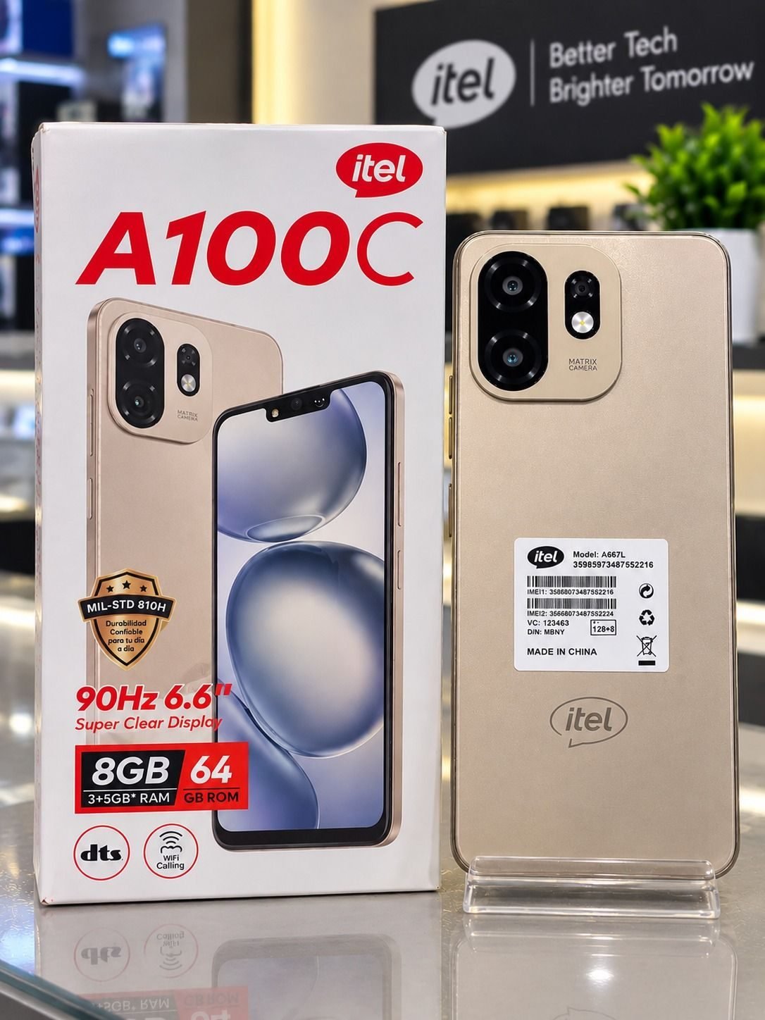 📱 ¿TU CELULAR YA ESTÁ LENTO? ¡CAMBIATE AL ITEL A100C! 🚀 BATERÍA DE 5000mAh Y PANTALLA 90Hz 🔥 - foto 3