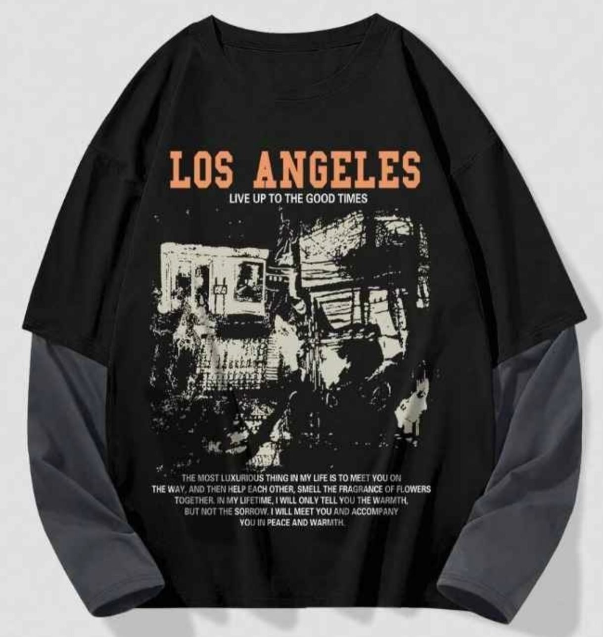 Camisa Y2K oversize Dark - foto 2