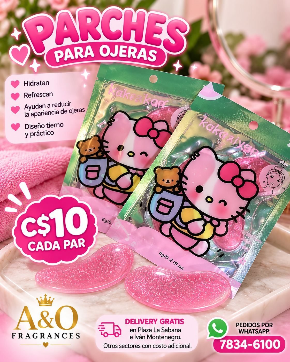 PARCHES PARA OJERAS 💖✨