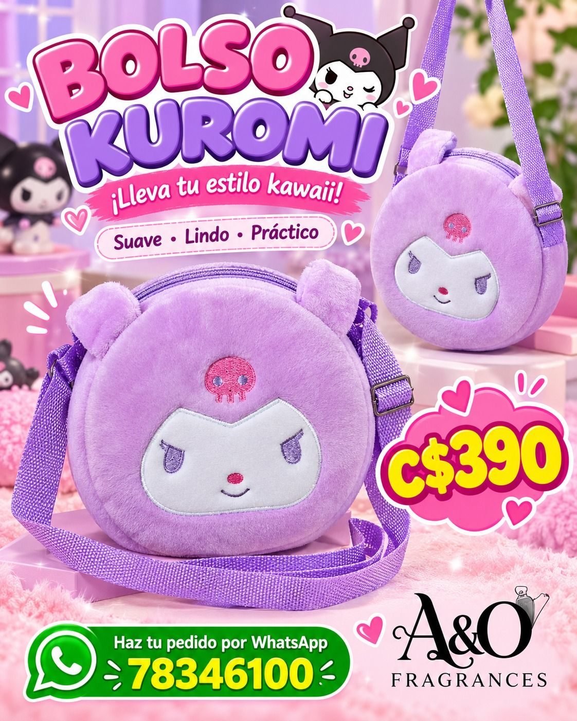 BOLSOS DE KUROMI