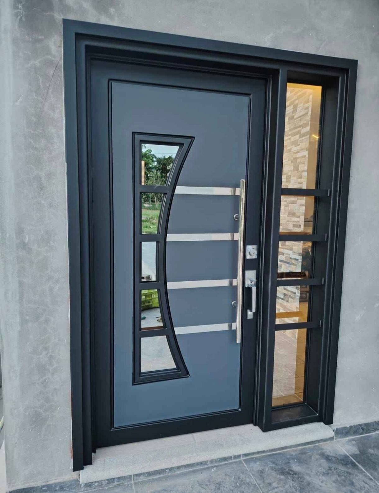 Puerta principal metálica - foto 2