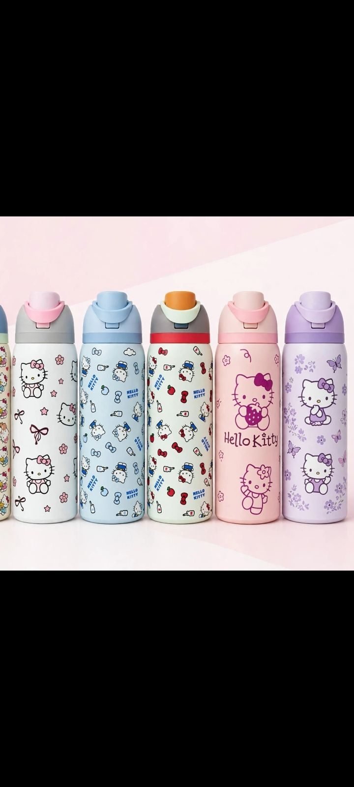 TERMOS HELLO KITTY EN VENTA 6 diseños diferentes, nuevos en caja. Mantienen frío y caliente, no se derraman.  Envío por CargoTrans.  ¿De dónde sos? Te aparto el que te guste. - foto 2