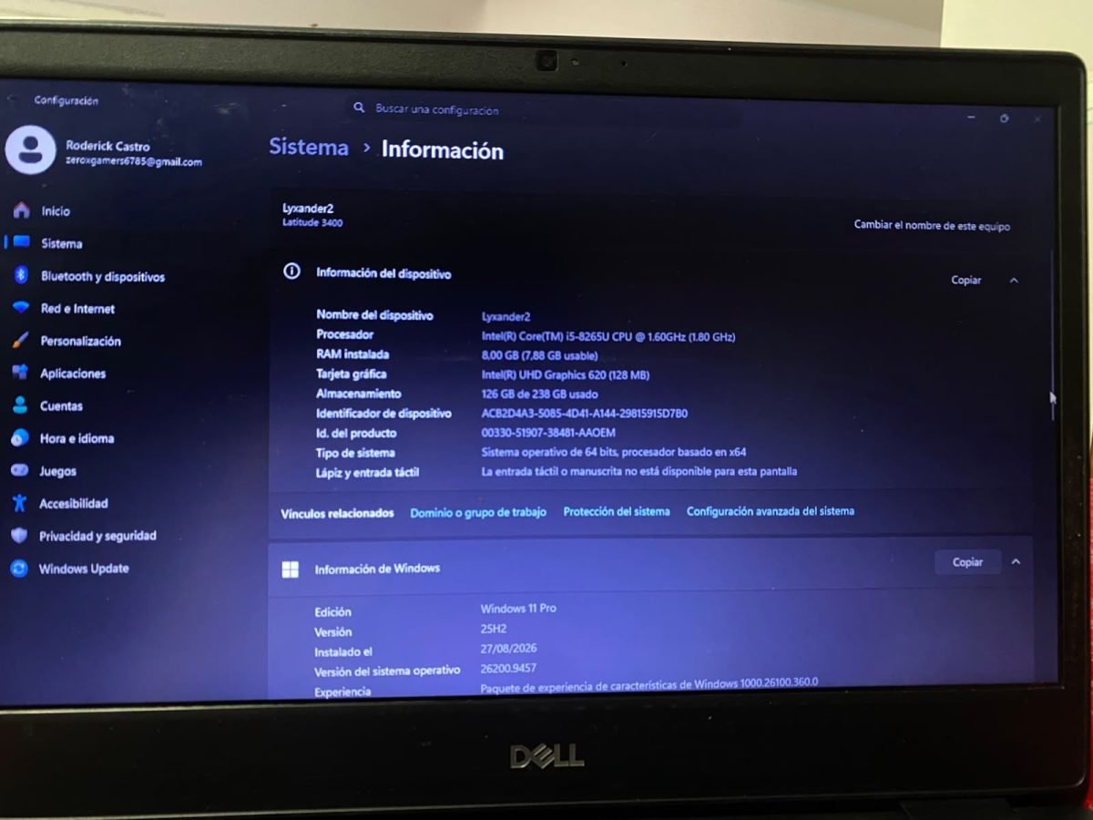 DELL LATITUDE 3400 - foto 2