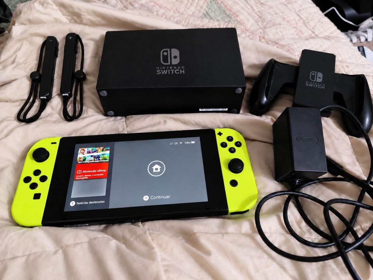 Nintendo switch v1 varios juegos varios accesorios probado todo - foto 3