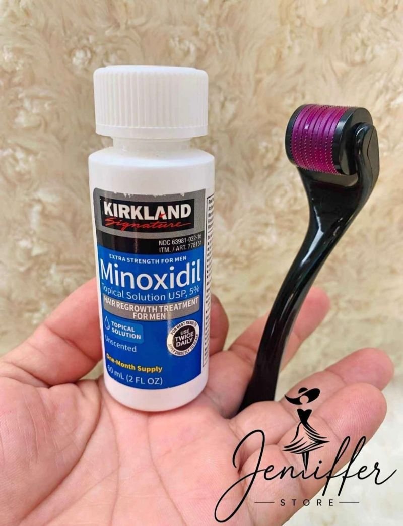 Combo de 1 Minoxidil + 1 Derma Roller