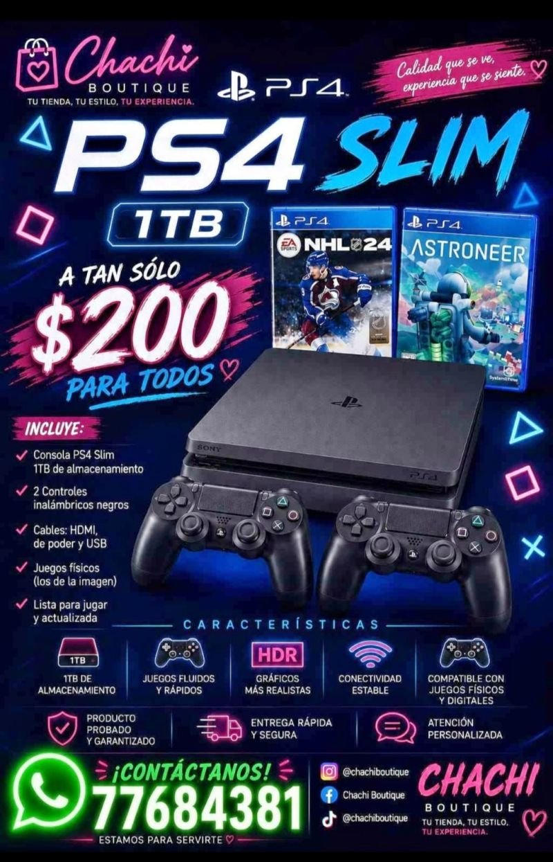 Playstation PS4 SLIM 1TB