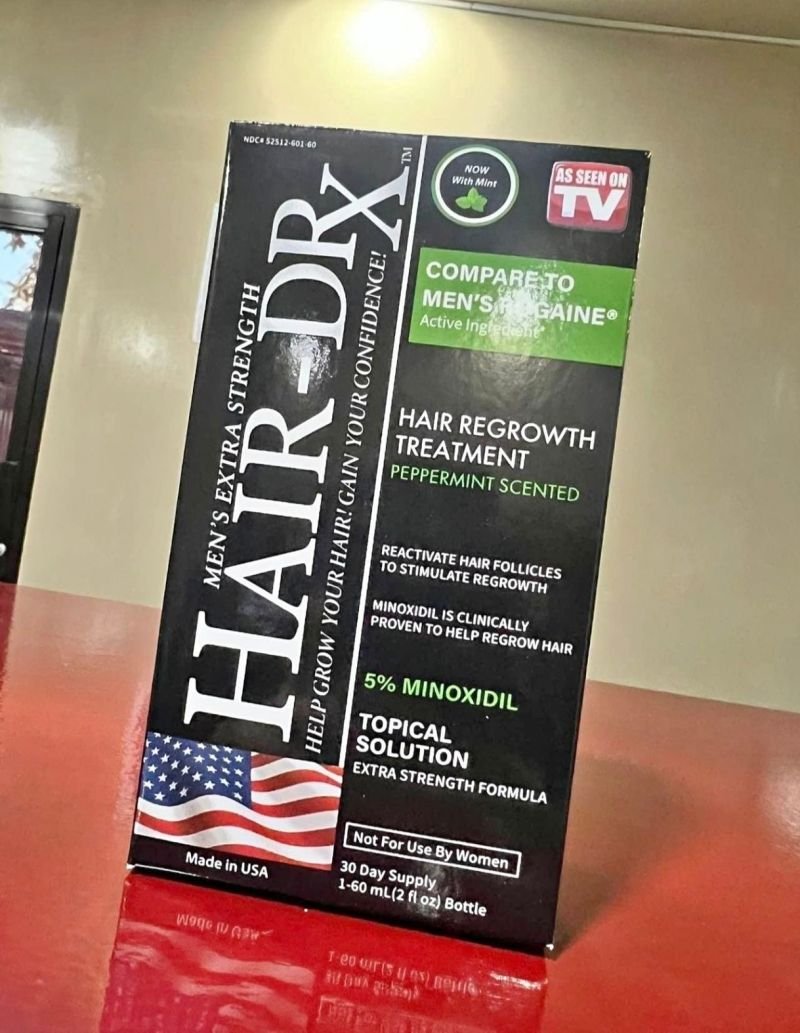 Minoxidil con Menta