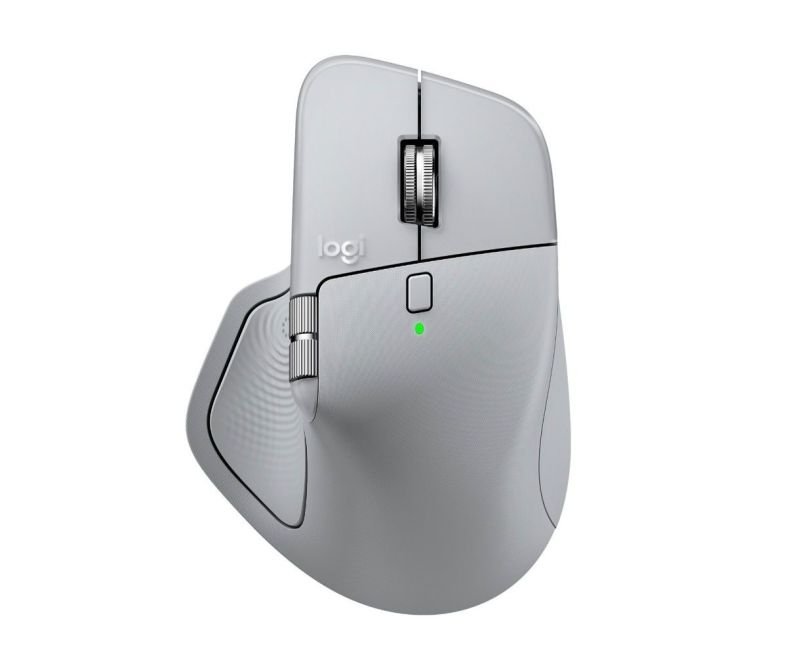 MOUSE LOGITECH MX MASTER 4 INALÁMBRICO 2.4GHZ / BLUETOOTH GRIS CLARO