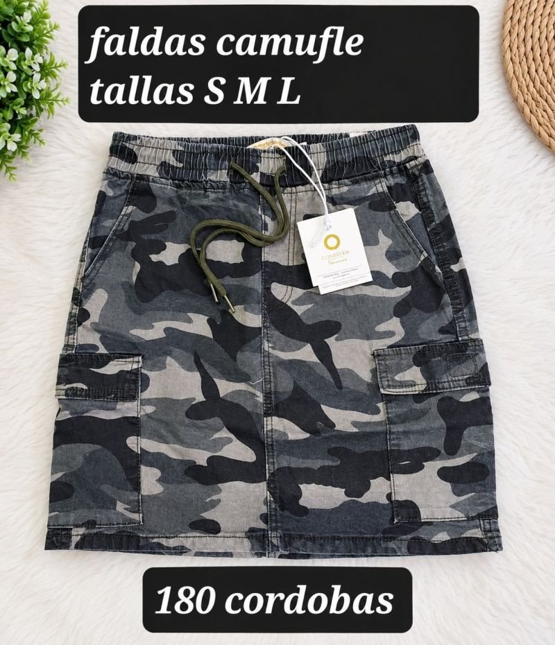 Faldas cortas talla S M L XL