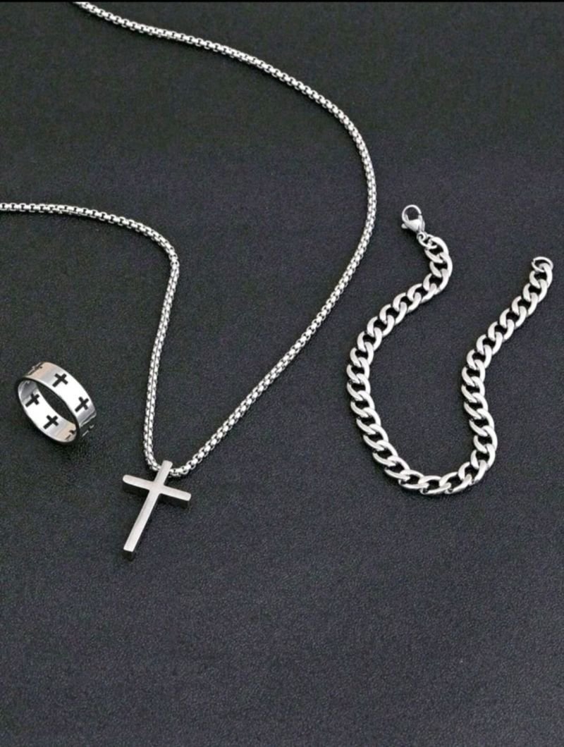 Combo de Accesorios para Hombre | Estilo Cruz