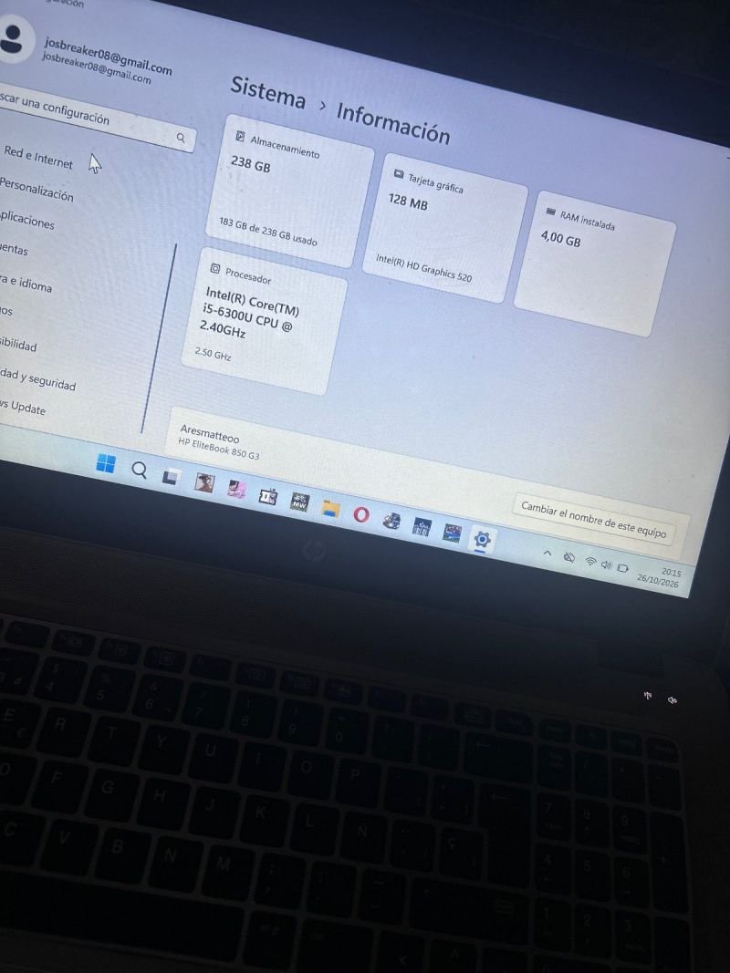 Vendo laptop Hp